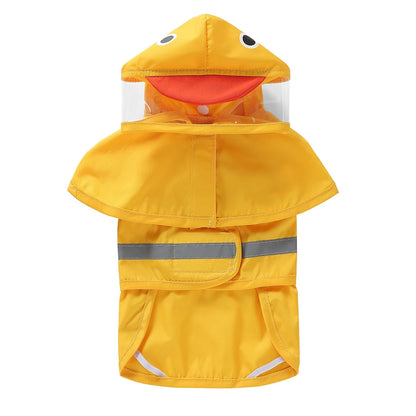 Reflective  Raincoat Hooded Waterproof