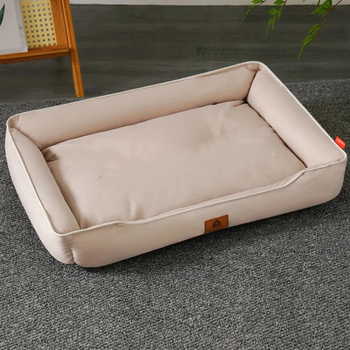 Square Dog Bed  Bite-resistant