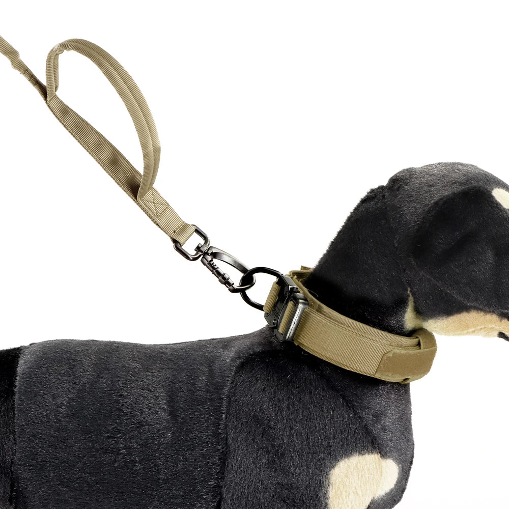 Military Adjustable Leash Quick Release With 2 Control Handle