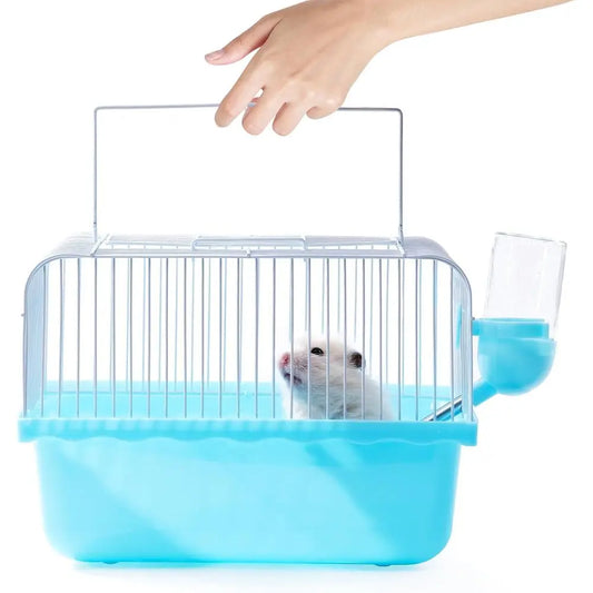 Portable Hamster Travel Carrier Easy to Clean