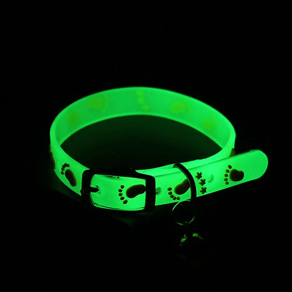 Luminous Cat Necklace Anti-Loss Fluorescent