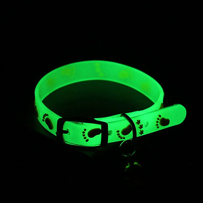 Luminous Cat Necklace Anti-Loss Fluorescent