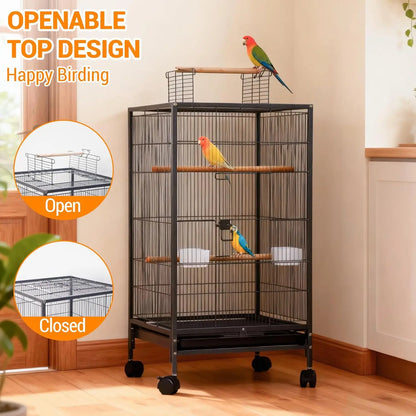 101cm Large Bird Cage Play Open Top