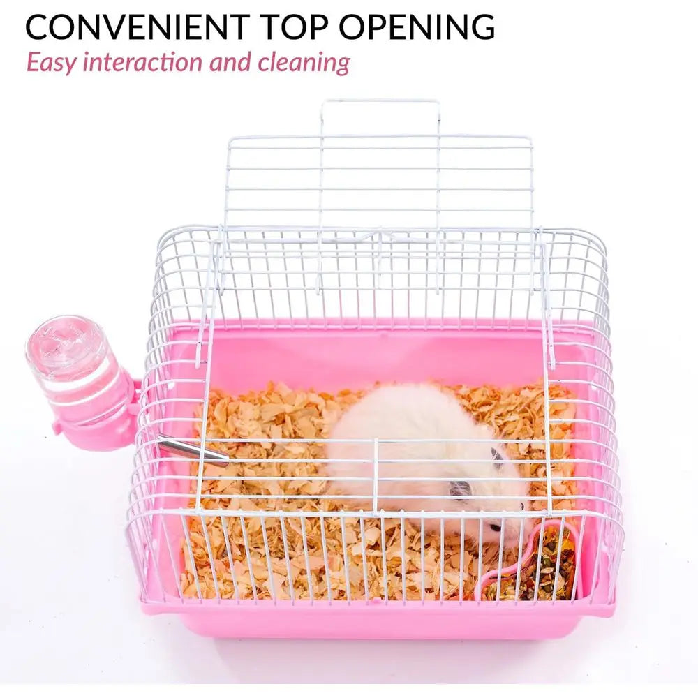 Portable Hamster Travel Carrier Easy to Clean