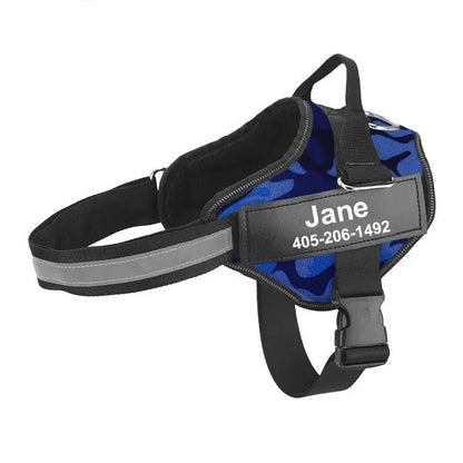 Dog Harness Adjustable Vest Reflective Breathable