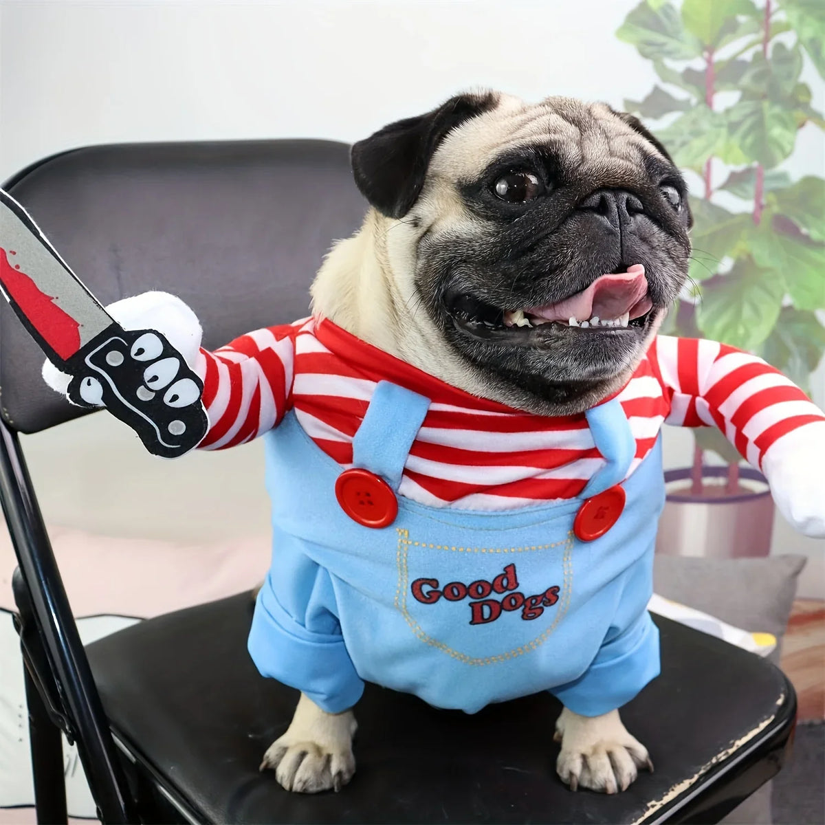 Bloody Doll Halloween Costume for Dogs Pet Zen