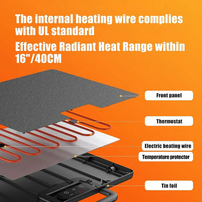 1PC Chicken Coop Thermostatic Heating Panel