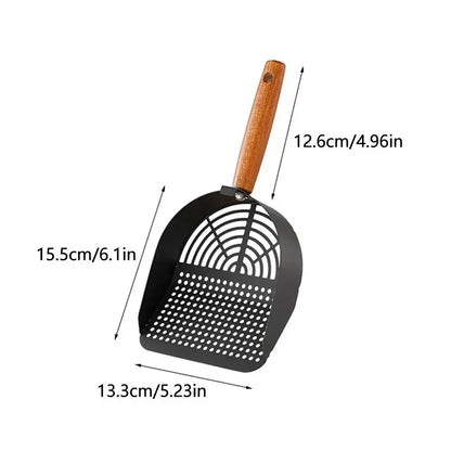 Steel Long Handle Cat Litter Scoop