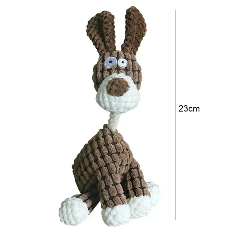 Plush Squeaky Puppy Chew Toy
