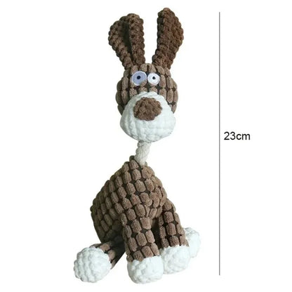 Plush Squeaky Puppy Chew Toy