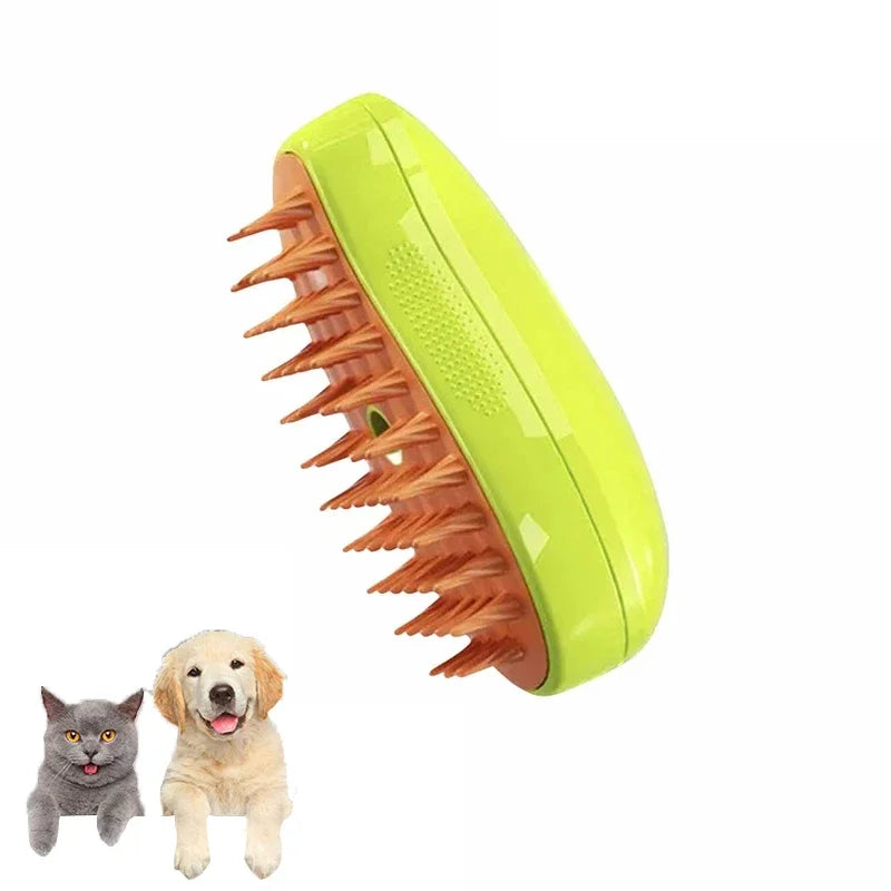 Steam Brush Electric Sprayer for Massage Pet Grooming