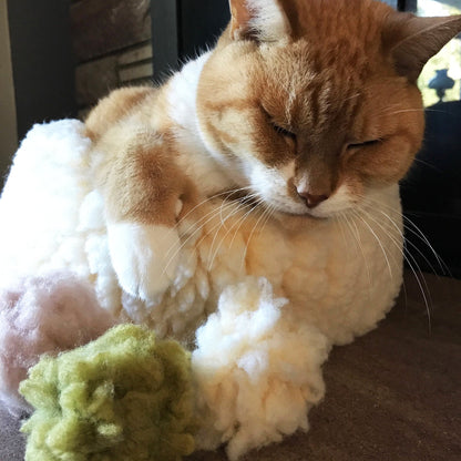 HuggleKats® FlufferFleece™ Ballies Plush Cat Toys, 3 Pack