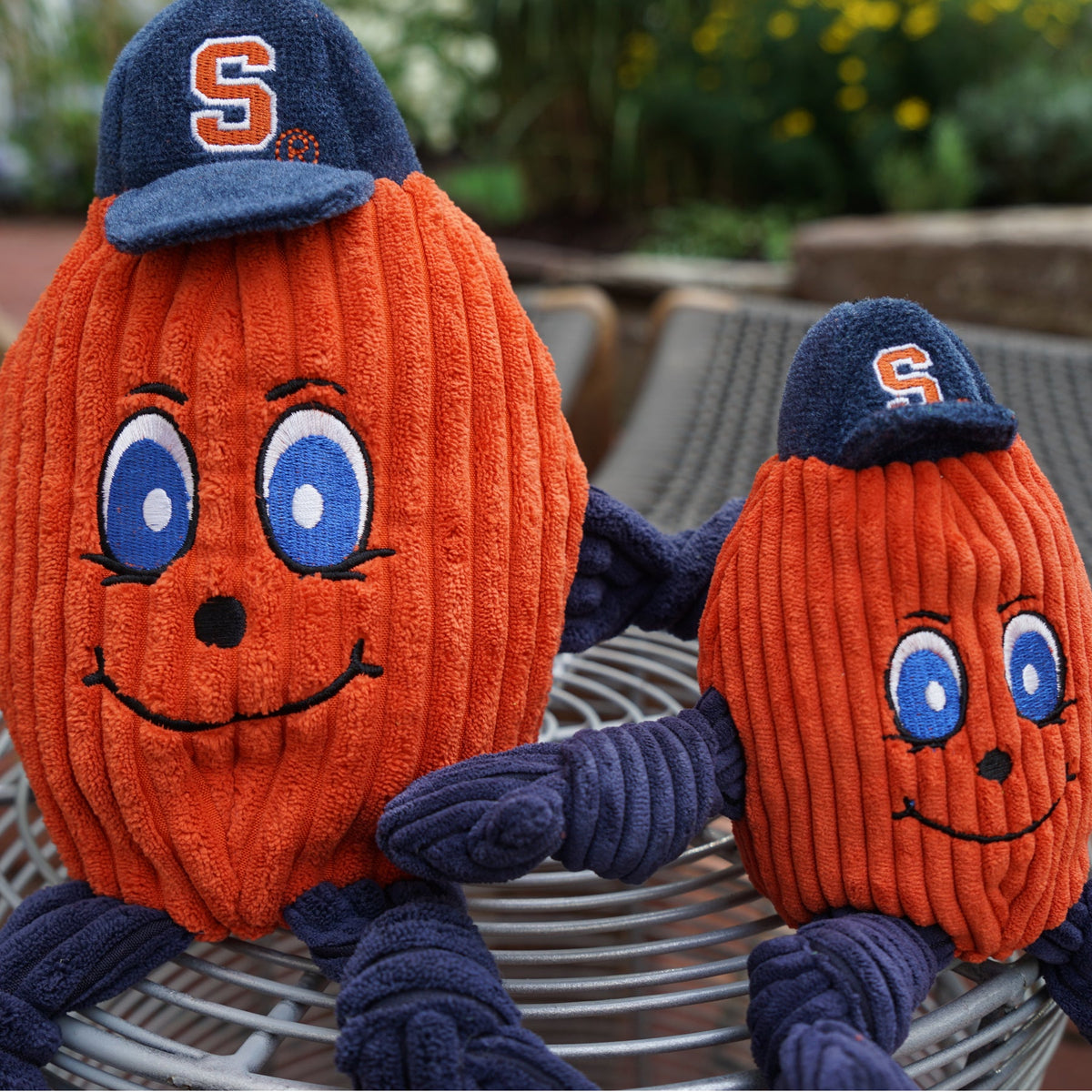 Syracuse Orange Otto the Orange Knottie® Plush Dog Toy – Officially Licensed NCAA HuggleHounds