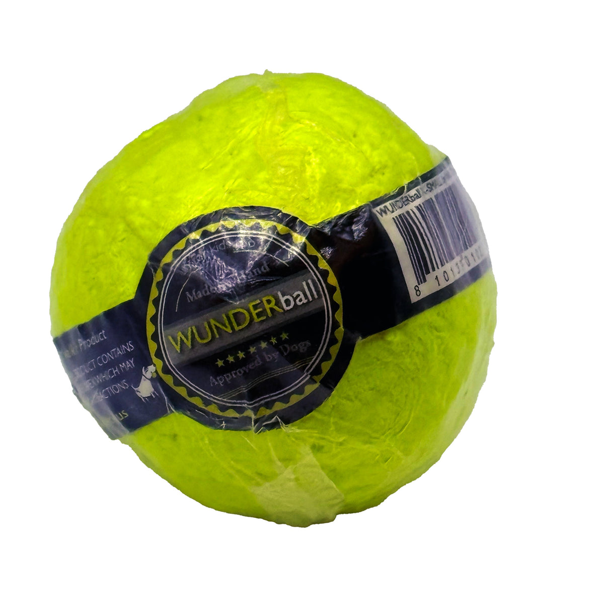 WUNDERball Dog Fetch Toy | 100% Natural Rubber, Floatable & Virtually Indestructible | S–XL WACKYstore