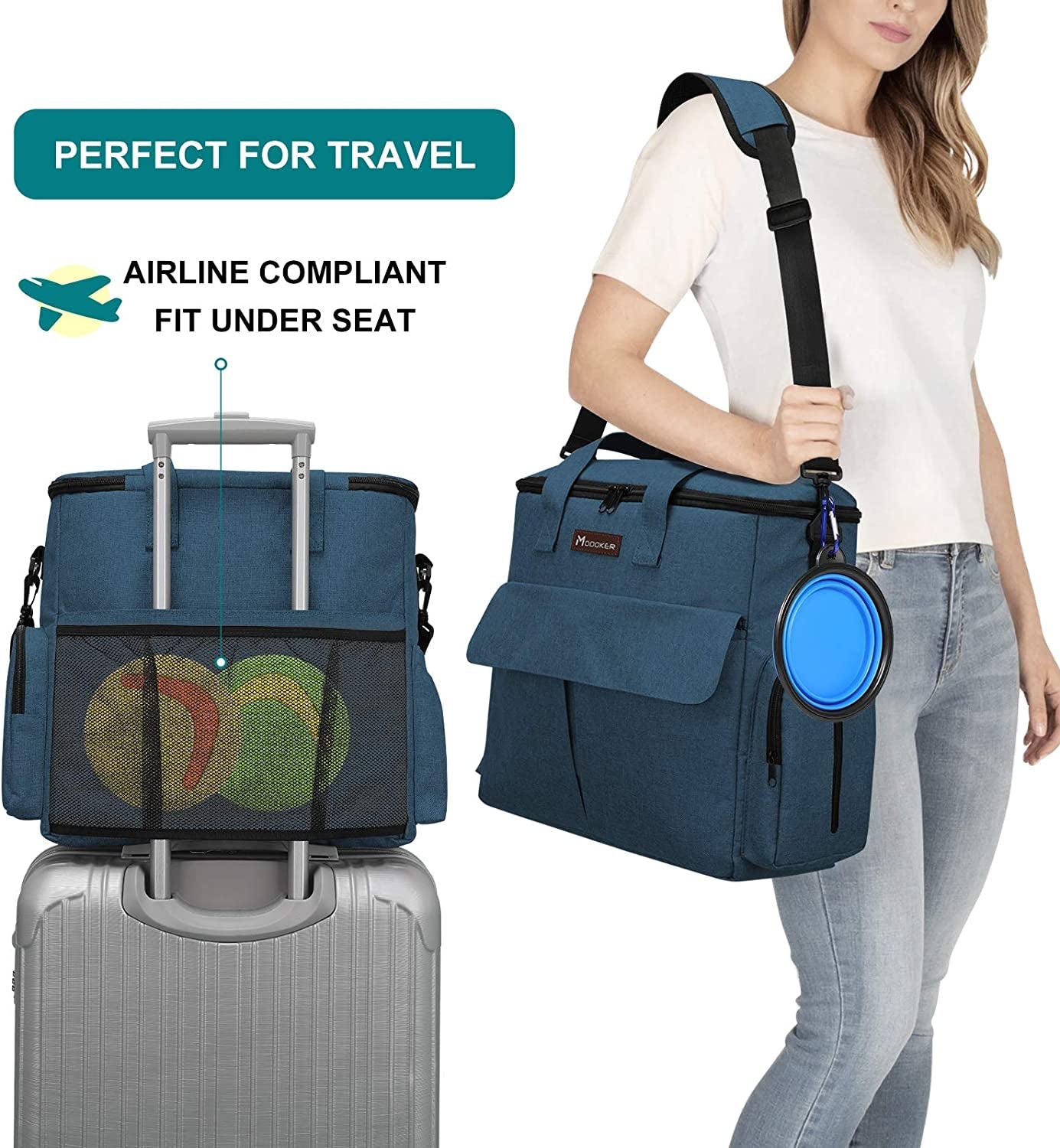 Weekend Pet Travel Set for Dogs & Cats – Modoker MJ's Pet Closet