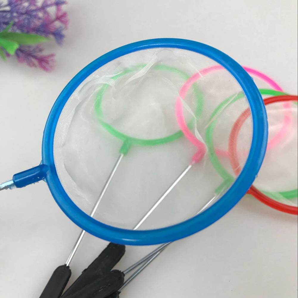 Baby Brine Shrimp Nets – Pack of 5 Fine Mesh Artemia Filter Nets | 2.76" Diameter | Assorted Colors MJ's Pet Closet
