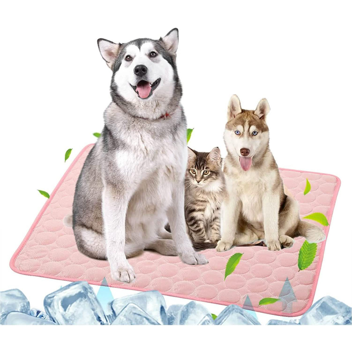 Self-Cooling Pet Mat | No Water or Electricity Needed | Washable Dog & Cat Cooling Pad | M–XXL DailySale
