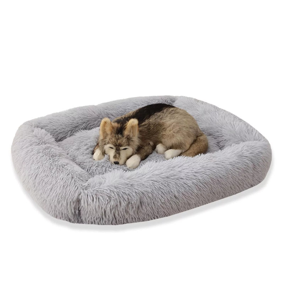 Washable Plush Pet Bed for Cats & Dogs – Self-Warming with Non-Slip Base MJ's Pet Closet