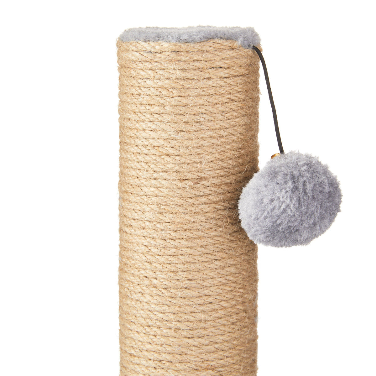 17" Deluxe Jute Cat Scratching Post with Arch Grooming Massager MJ's Pet Closet