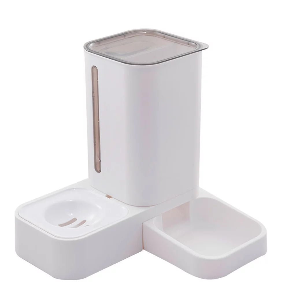 Maple Star 2-in-1 Gravity Pet Feeder & Water Dispenser – 1kg Food + 1.5L Water | No Electricity Needed | Cats & Small Pets MJ's Pet Closet