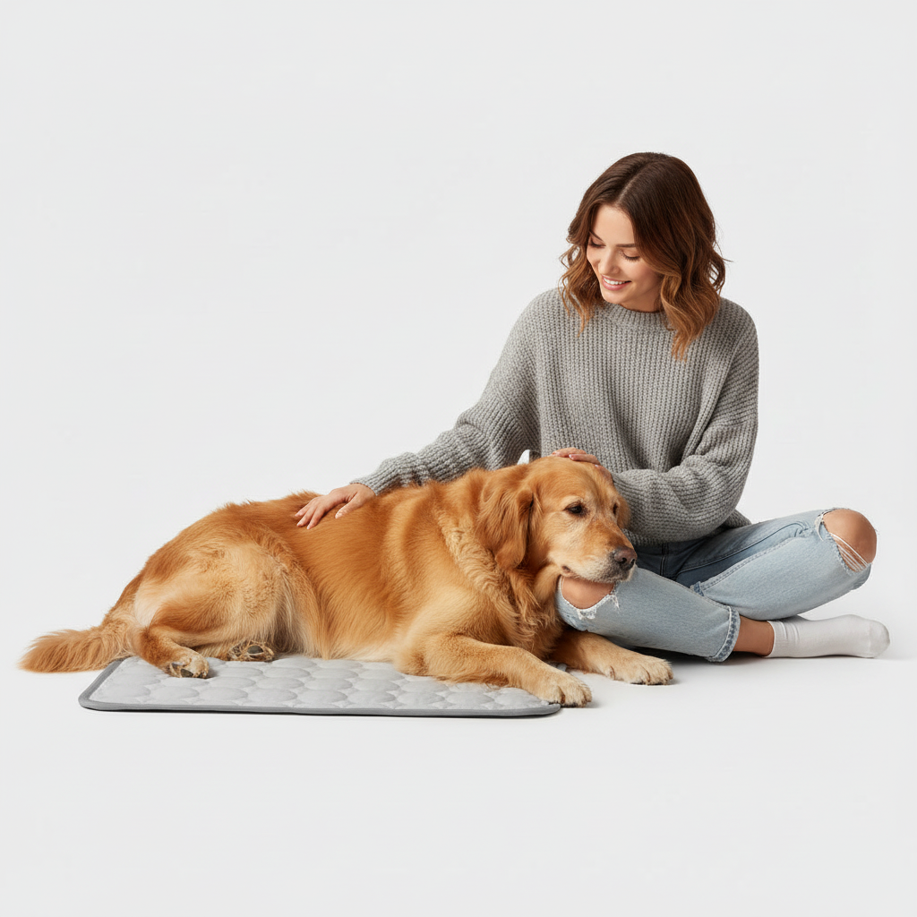 Cooling Dog Bed Mat | Lightweight Pet Cooling Mat for Dogs & Cats Midfox