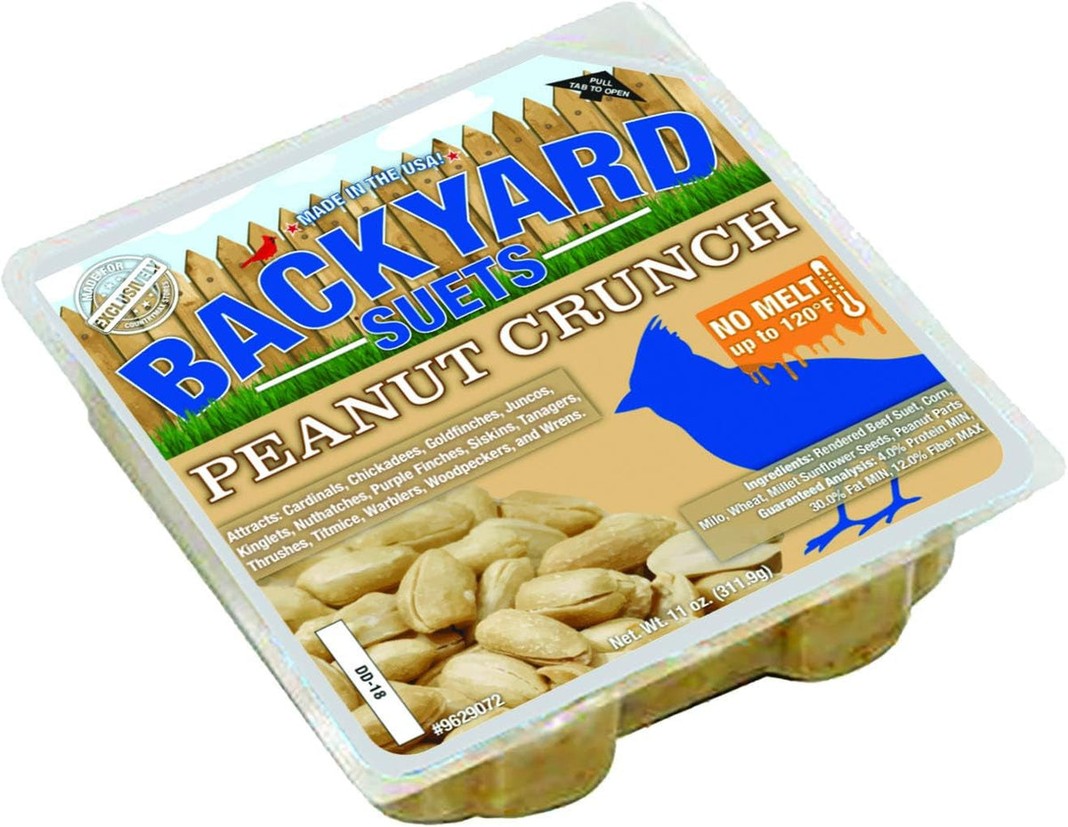 Backyard Suits Peanut Crunch packaging on a white background