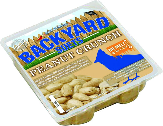 Backyard Suits Peanut Crunch packaging on a white background