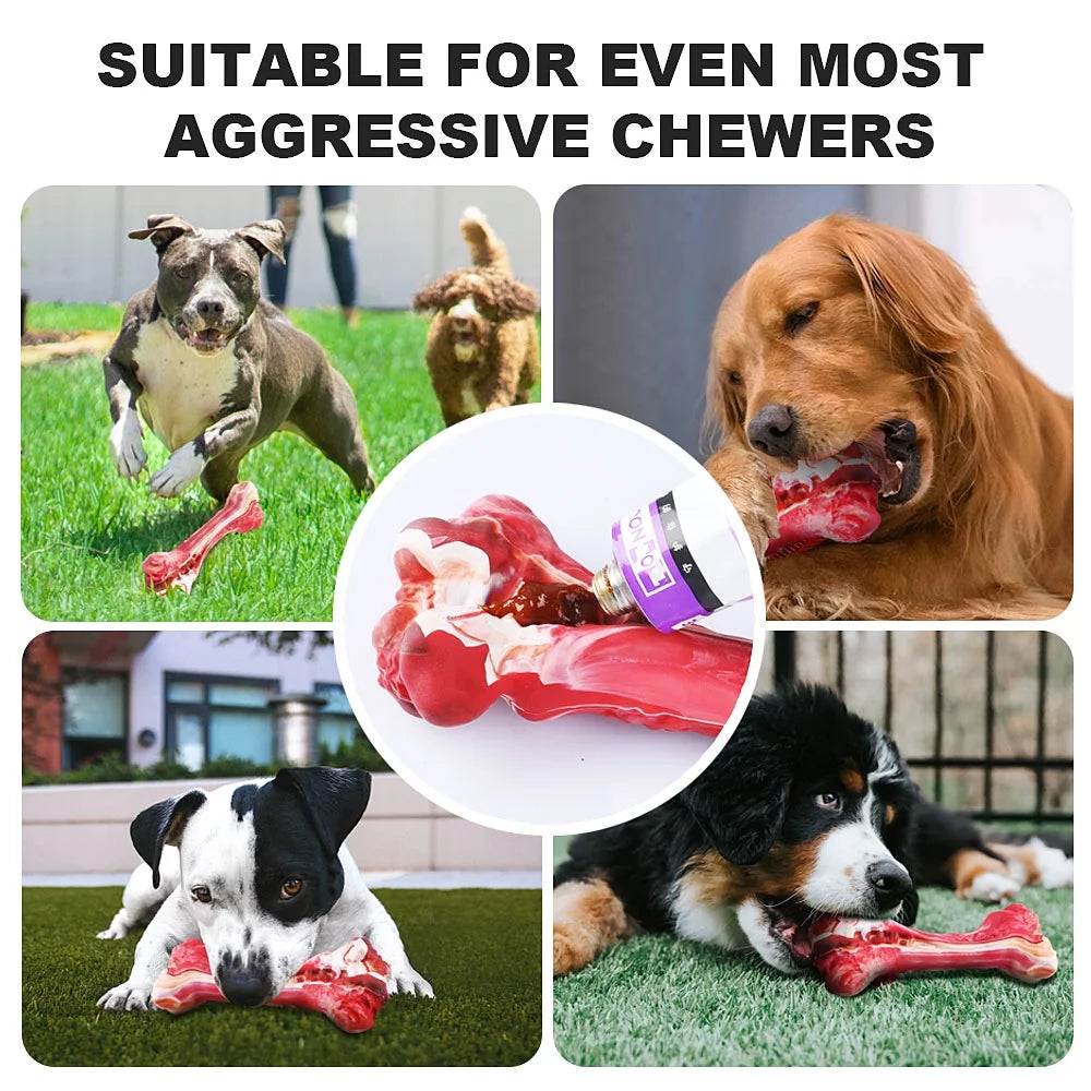 MASBRILL Indestructible Dog Chew Toy – Large Breed, Beef Flavor MJ's Pet Closet