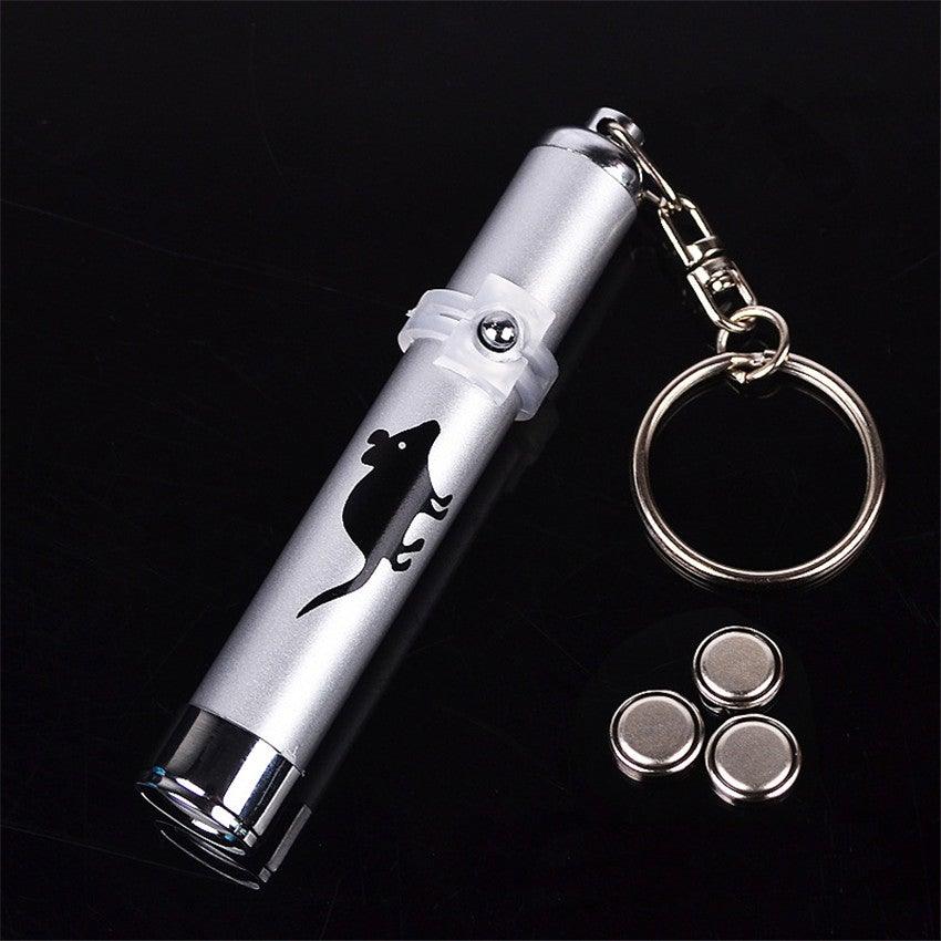 LED Laser Pointer Toy for Cats & Dogs | USB Rechargeable Interactive Pet Toy Stevvex