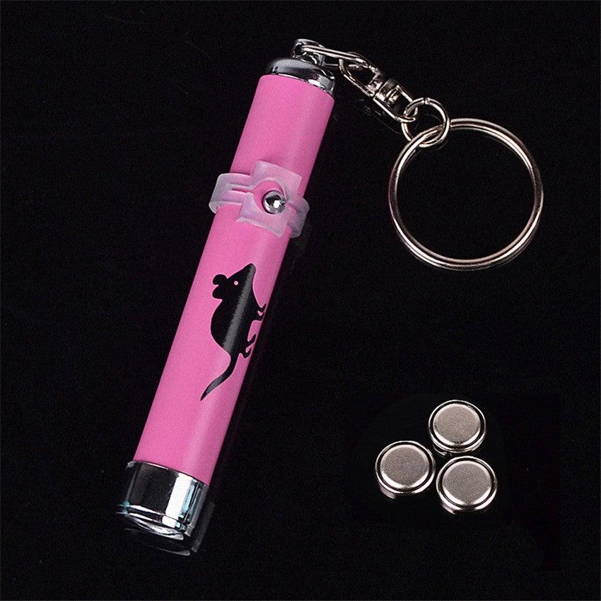 LED Laser Pointer Toy for Cats & Dogs | USB Rechargeable Interactive Pet Toy Stevvex