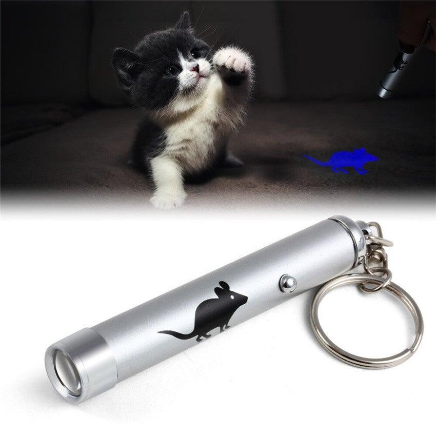 LED Laser Pointer Toy for Cats & Dogs | USB Rechargeable Interactive Pet Toy Stevvex