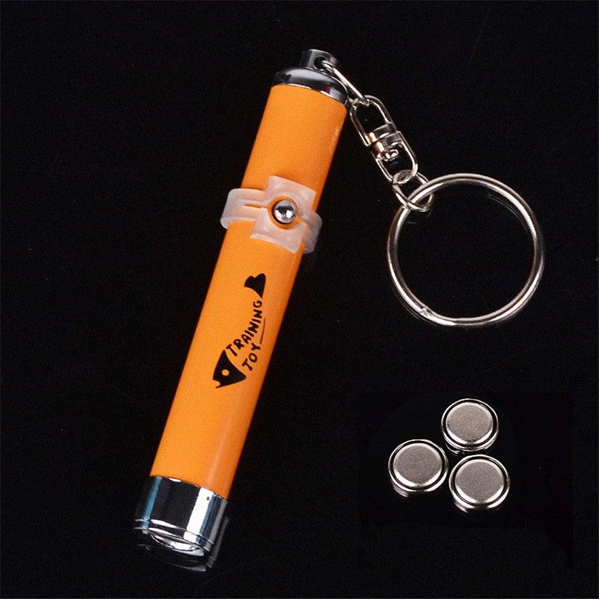 LED Laser Pointer Toy for Cats & Dogs | USB Rechargeable Interactive Pet Toy Stevvex