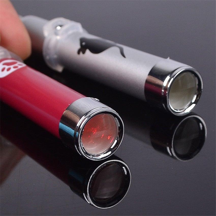 LED Laser Pointer Toy for Cats & Dogs | USB Rechargeable Interactive Pet Toy Stevvex