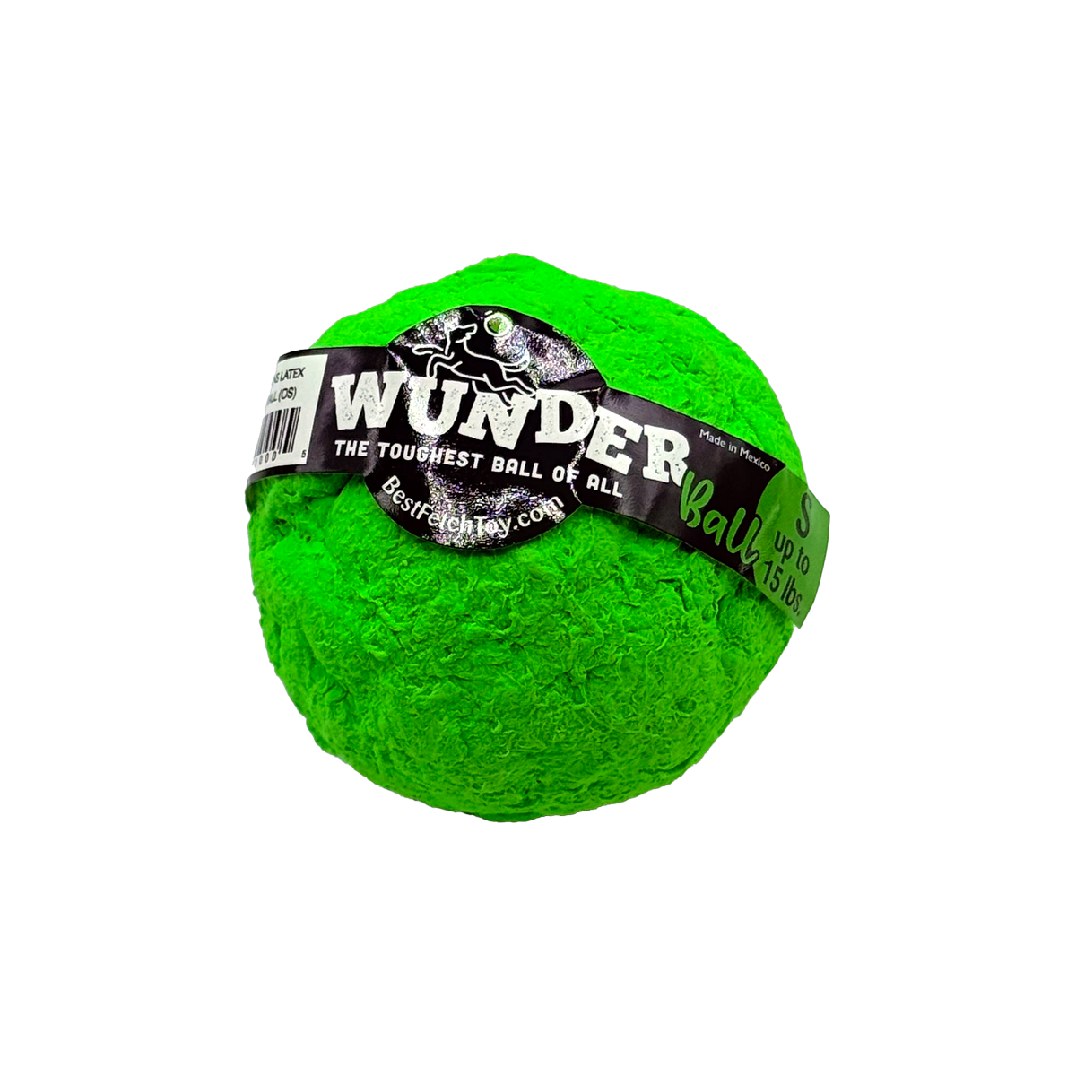 WUNDERball Dog Fetch Toy | 100% Natural Rubber, Floatable & Virtually Indestructible | S–XL WACKYstore