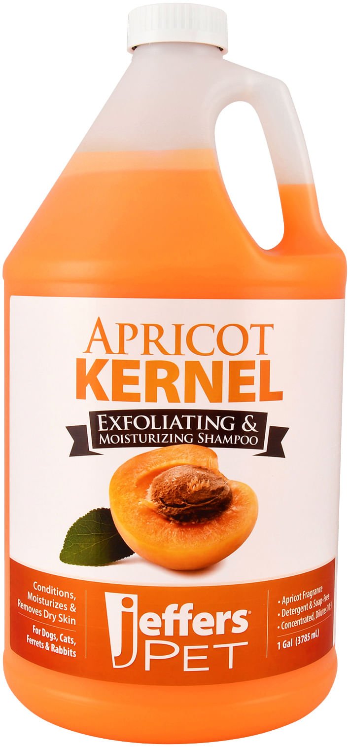 Jeffers Apricot Kernel Pet Shampoo | Exfoliating & Moisturizing Formula Jeffers