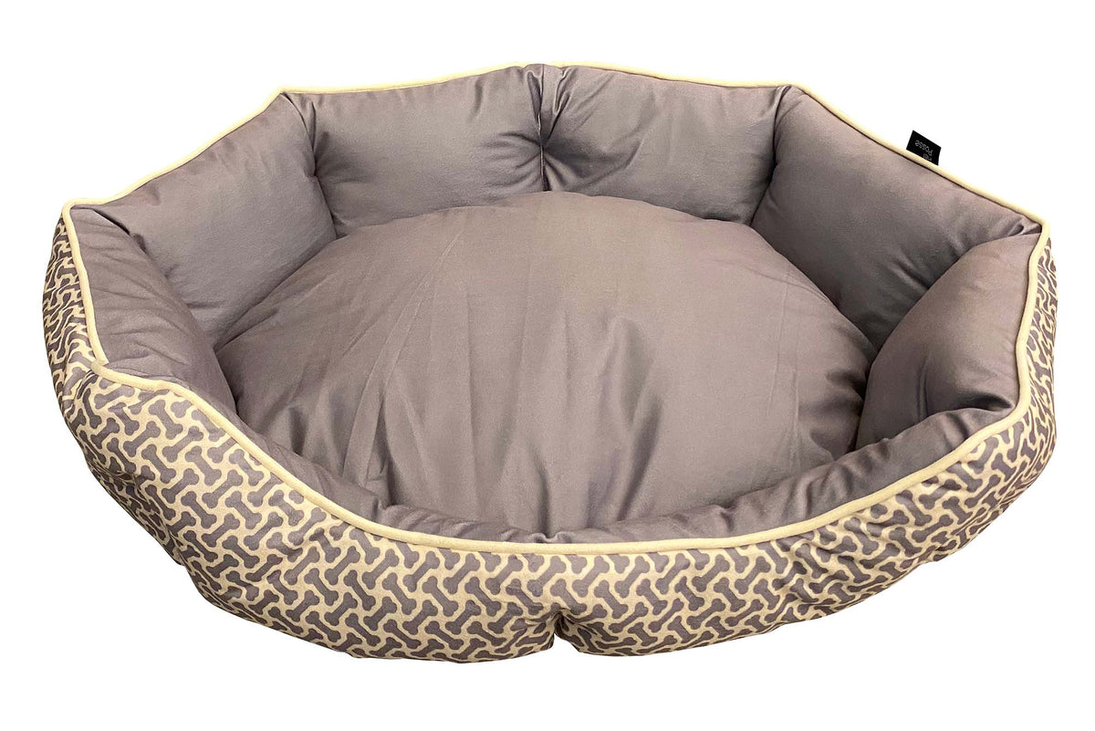 Mink Tufted Euro Cuddler Bed for Dogs & Cats | Cozy Pet Bed Jeffers