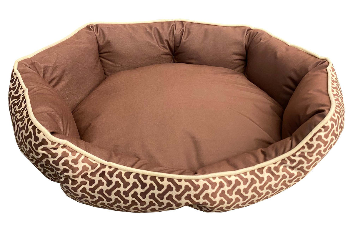 Mink Tufted Euro Cuddler Bed for Dogs & Cats | Cozy Pet Bed Jeffers