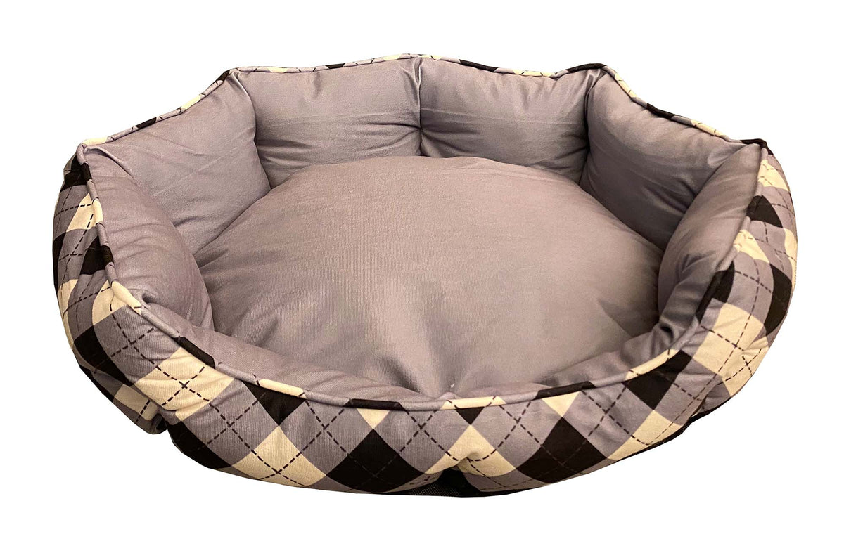 Mink Tufted Euro Cuddler Bed for Dogs & Cats | Cozy Pet Bed Jeffers