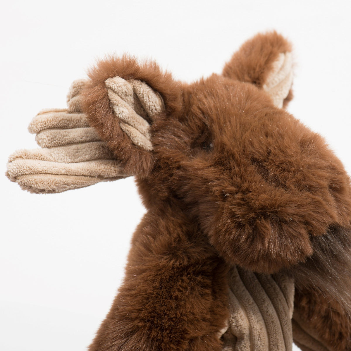 Maple Moose X-Brace™ Plush Dog Toy – Squeaky, Crinkle & Machine Washable, 19" HuggleHounds