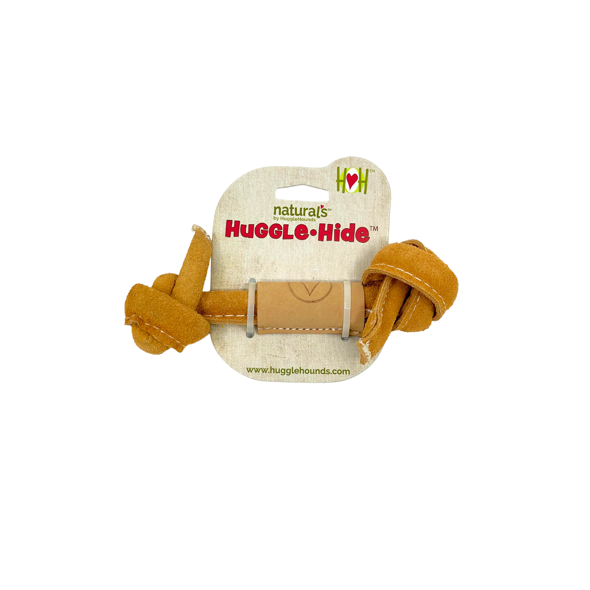 Huggle•Hide dog toy on a white background