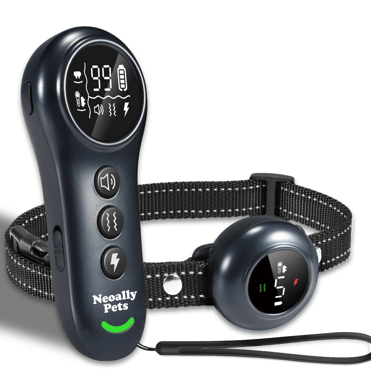NeoAlly 2-in-1 rechargeable dog training and bark control collar