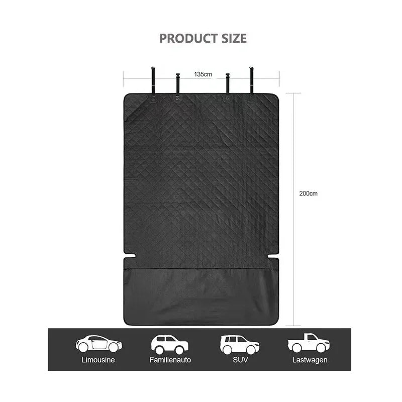 Trunk Pet Mat | Waterproof SUV Cargo Liner for Dogs & Pets EVSTITAN