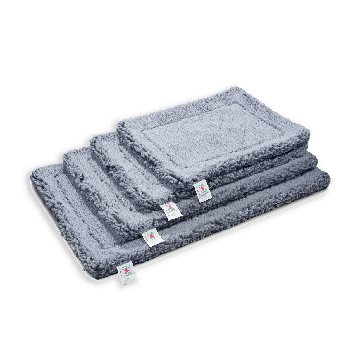 HuggleFleece® Fleece Mat for Dogs & Cats | Orthopedic Pet Bed HuggleHounds