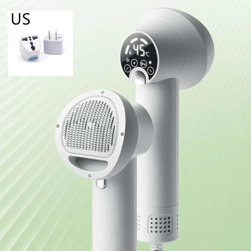 Smart 2-in-1 Pet Hair Dryer with Digital Display Royalessencelux