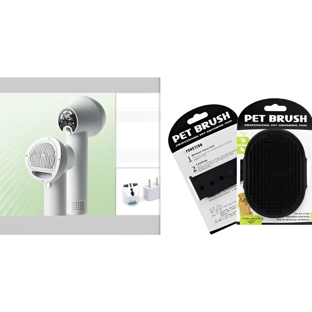 Smart 2-in-1 Pet Hair Dryer with Digital Display Royalessencelux
