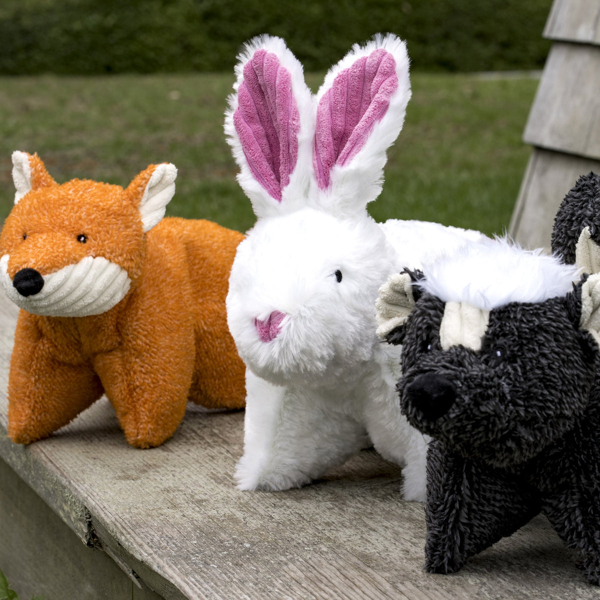 Squooshie™ Fox Plush Dog Toy — Ultra-Soft & Cuddly HuggleHounds