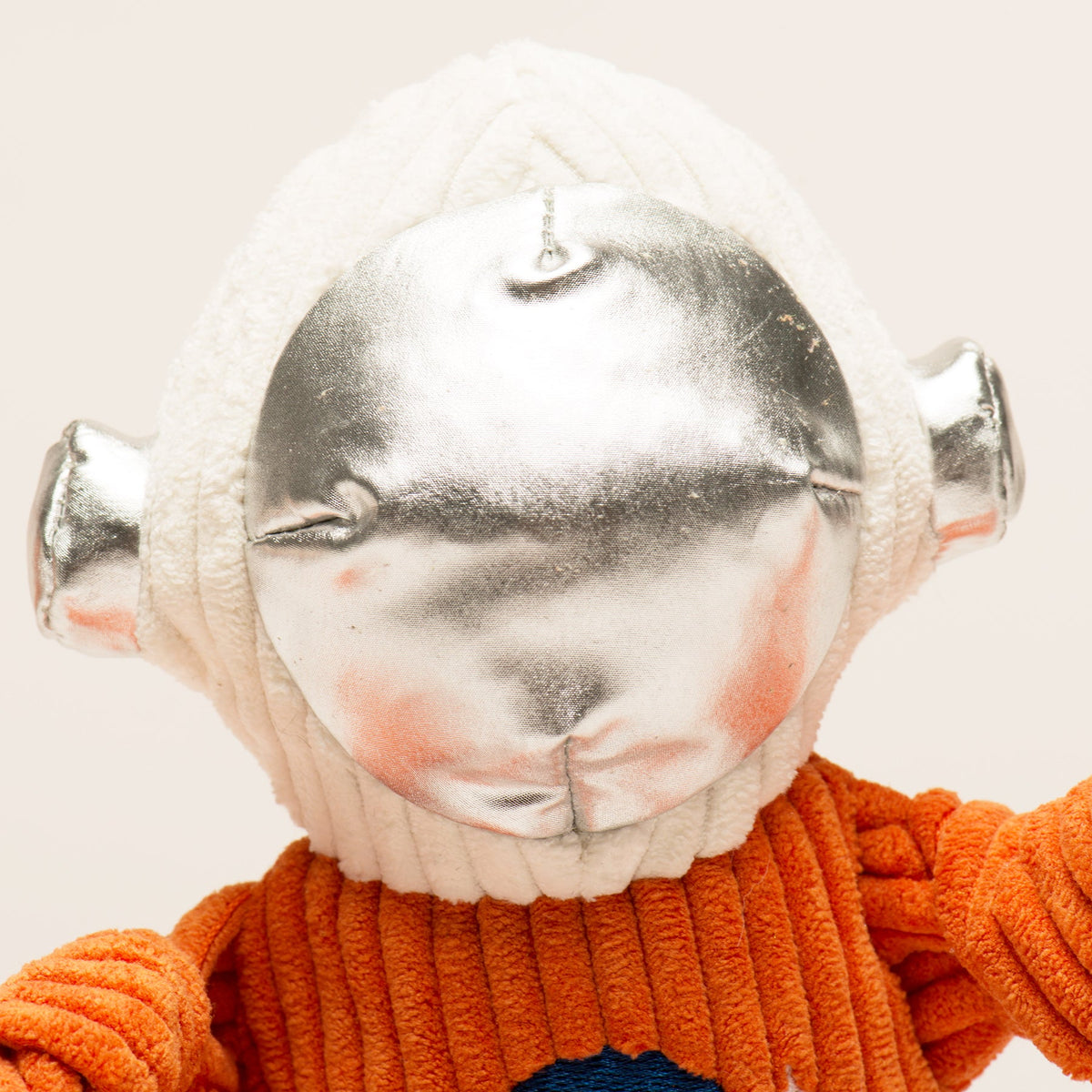 Astro Knottie® Plush Dog Toy – Squeaky Space Astronaut with Tuffut Technology® HuggleHounds